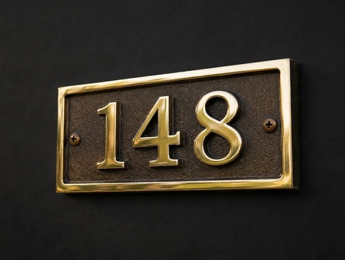 Custom brass sign plaque - custom,