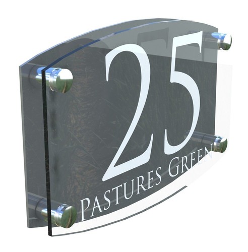 Contemporary door sign - door, plaque