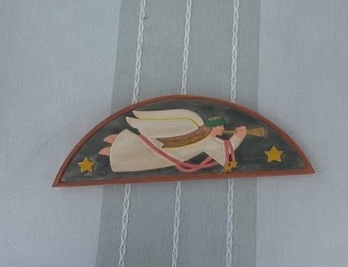 Folk art christmas angel - folk,