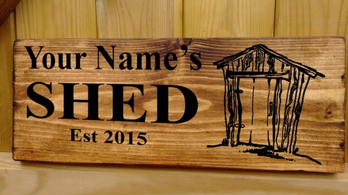 Personalised name man cave - personalised,