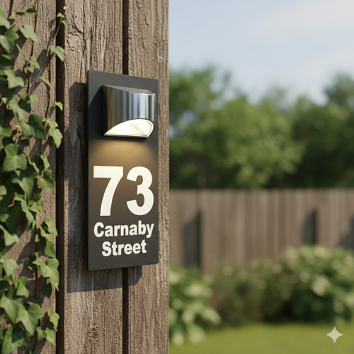 Personalised solar light - personalised,