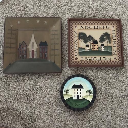 Primitive country folk art - country,