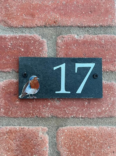 Personalised robin house - robin,