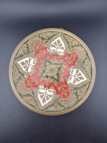 Vtg brass wall - brass,