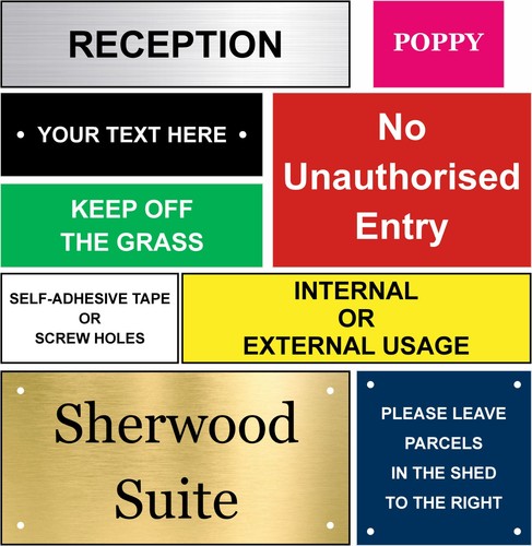 Engraved sign plaque door - sign,