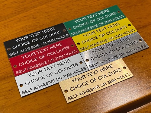 Machine plaques placards - plaques,