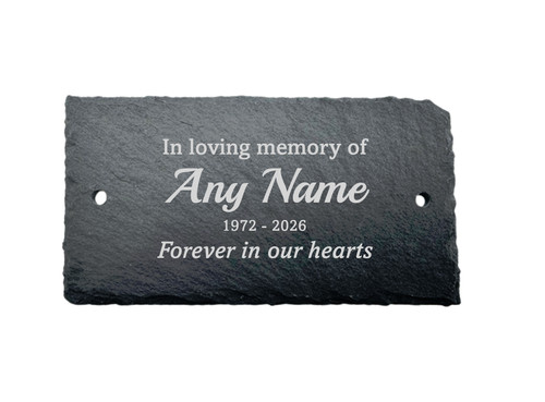 Personalised engraved slate - personalised,
